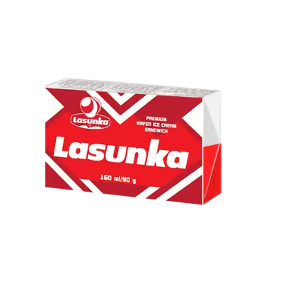 Lasunka ice-cream sandwich” Lasunka” vanilla in waffle