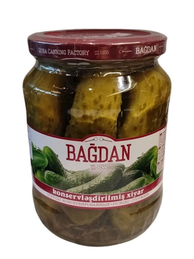 BAGDAN CANNED CUCUMBERS 680GR | MandarinKa.ae
