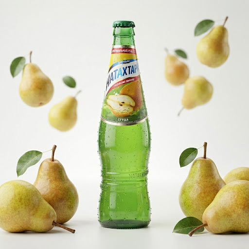 Натахтари лимонад со вкусом груши 500мл – Natakhtari lemonade with pear flavor 500ml –