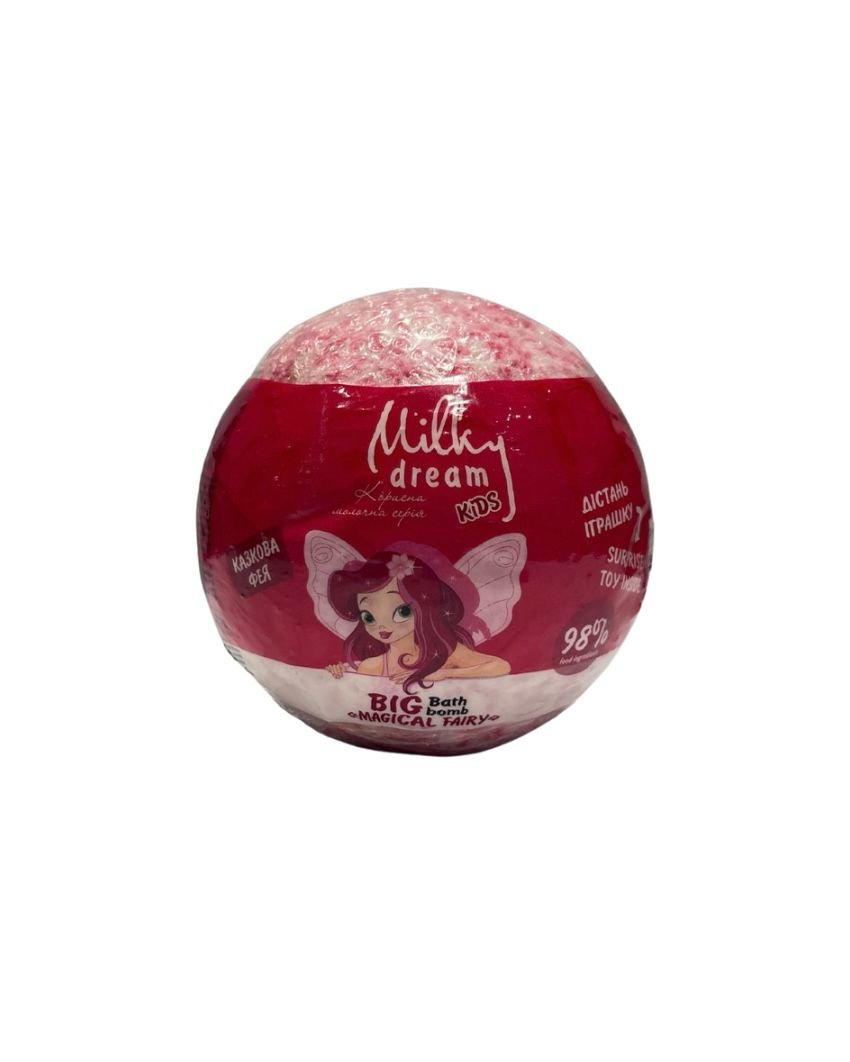 Milky Dream Bath Bomb Kids Big Fairy Angel, 190 g