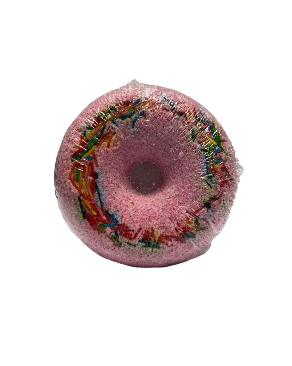 Milky Dream Effervescent Bath Product Foamy Donut Almond and Barberry 140 g