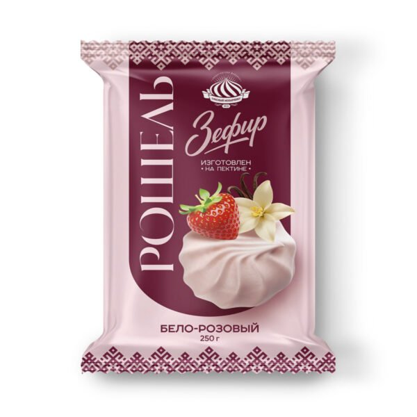 KM Зефир «Рошель» Ванильный 250гр – KM Zephyr “Rochelle” Vanilla 250g