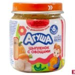Агуша пюре с цыпленком и овощами, 80г - Agusha Chicken and Vegetable Puree, 80g 3 cip s ovoshami