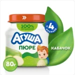 Агуша пюре Кабачок ,80 г - Agusha Zucchini Puree, 80 g 3 kabacok