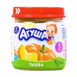 Агуша пюре детское тыквенное 80г - Agusha pumpkin baby puree 80g 3 tikva