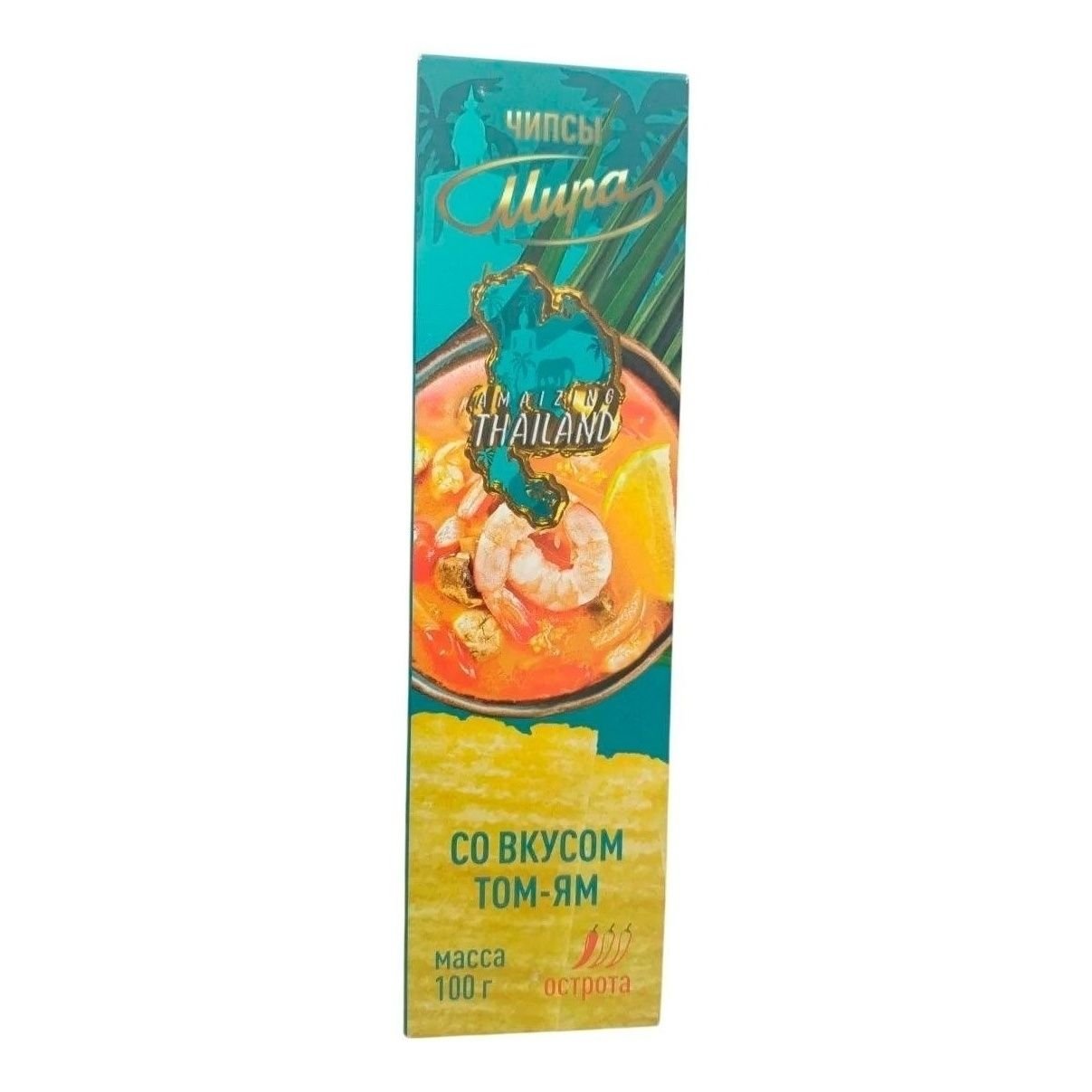Mira Чипсы картофельные том ям 100 г – Mira Tom Yum Potato Chips 100g
