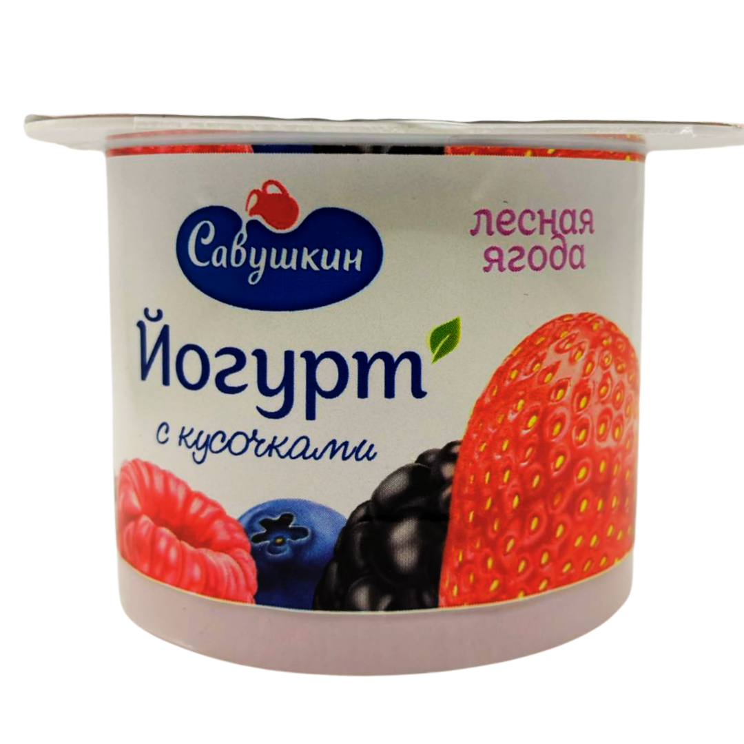 Savushkin – Yogurt with Forest Berries 120 gr