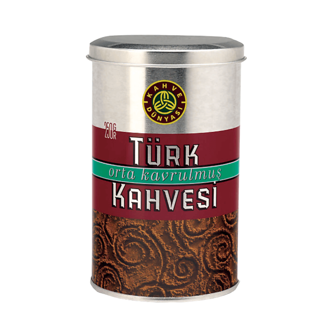 COFFEE WORLD TURKISH COFFEE MEDIUM FRIED 250G