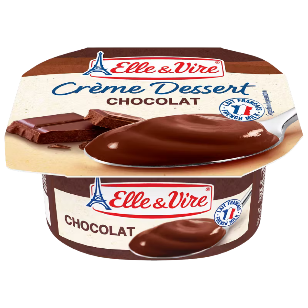 Elle & vire creme dessert chocolat – 4 x 100 gr