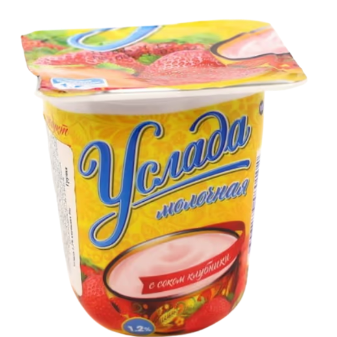 Uslada – yogurt with strawberry 95 gr