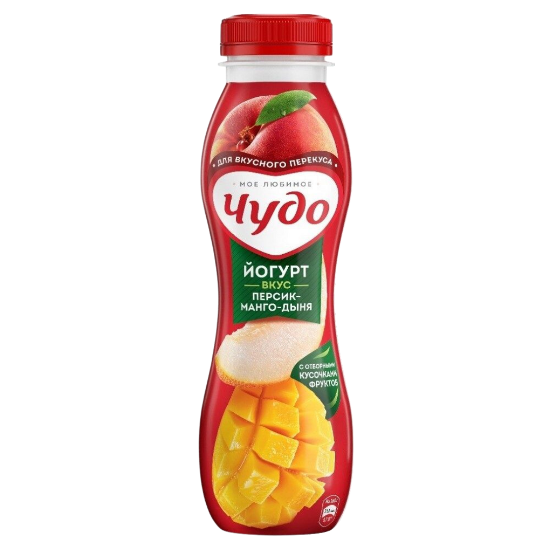 Chudo – Yogurt with mango and melon 260 gr