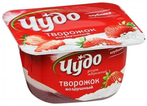 Chudo Airy Cottage Cheese Dessert, 4.2%, 100g