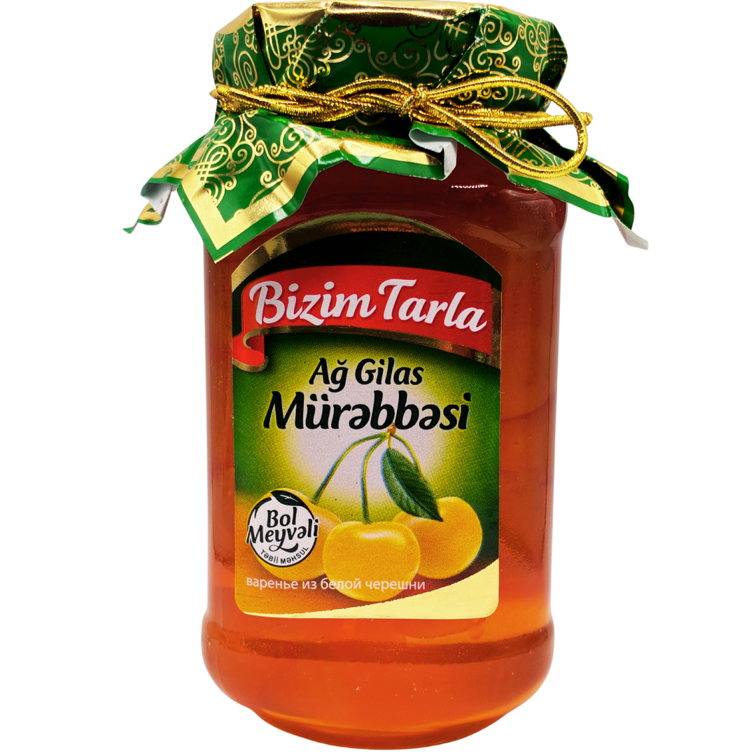 Bizim Tarla – WHITE CHERRIES JAM 400gr