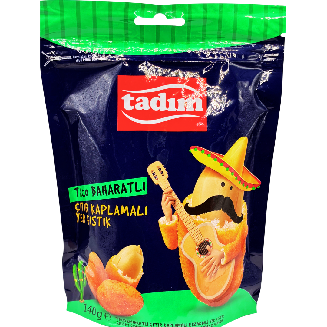 TADIM – СRISPY COATED ROASTED PEANUTS WITH TACO FLAVOR 100gr