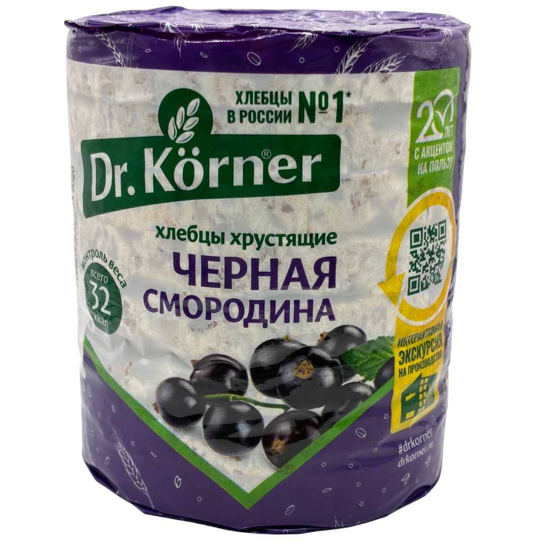 DR KORNER CRISPY CRACKERS BLACK CURRANT 100gr