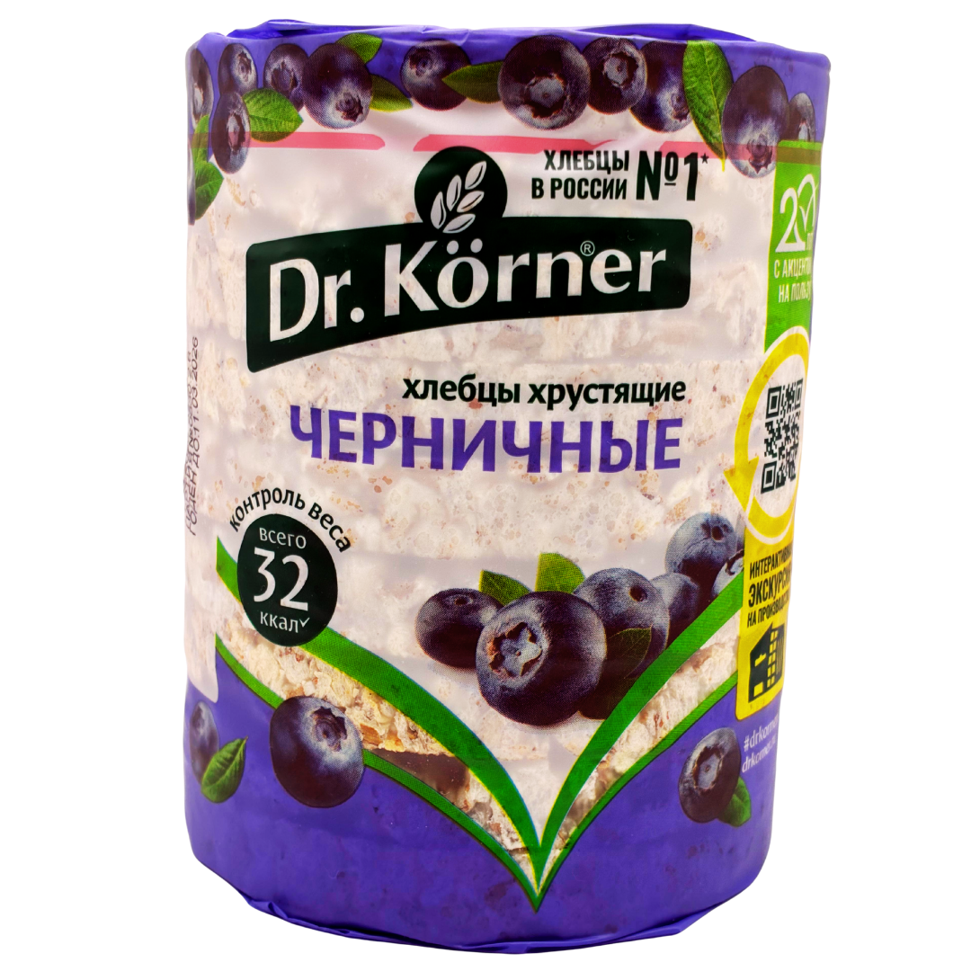 DR KORNER CRUNCHY BLUEBERRY CRACKERS 100gr