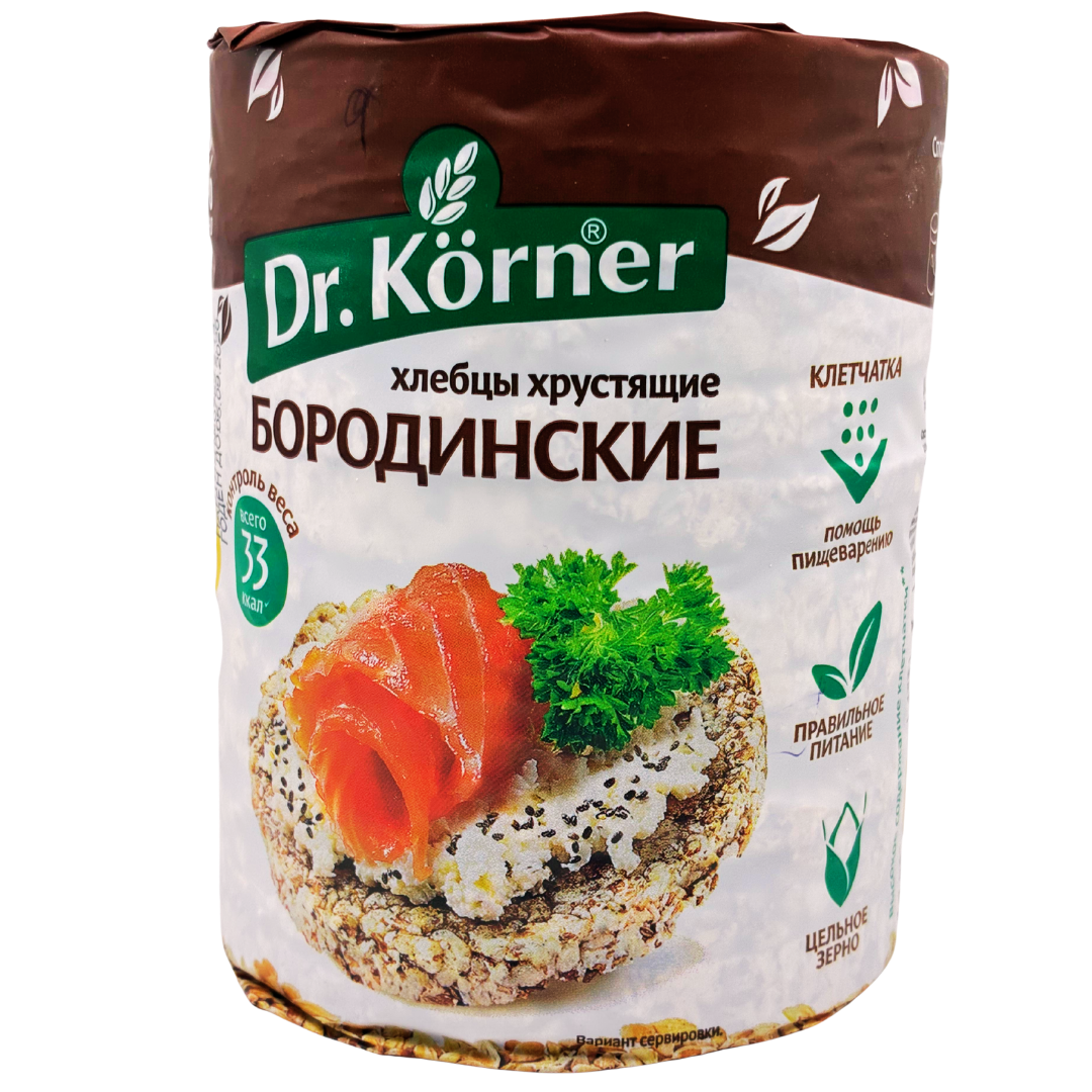 DR KORNER CRUNCHY BORODINSKI CRACKERS 100 gr