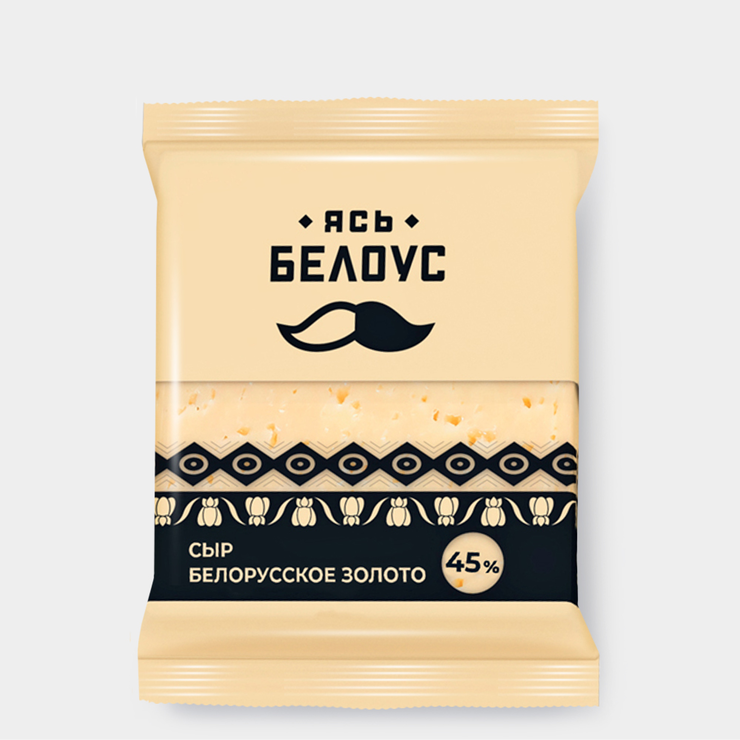 Yas Belous Belarusian cheese gold 200 g