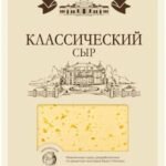 Брест-Литовск нарезанный сыр "Классический" 45% 130г. 3 KLASSIK 130