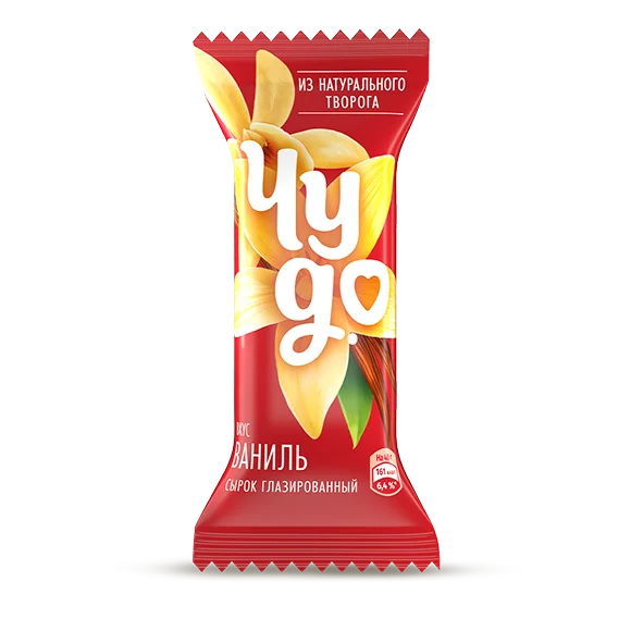 Chudo Glazed curd snack Vanilla 40G