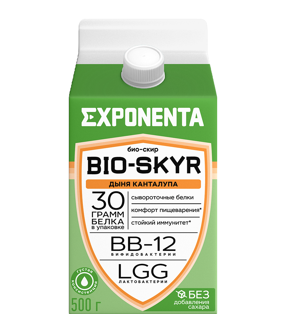 Bio-Skyr Cantaloupe Melon 30g protein 500g