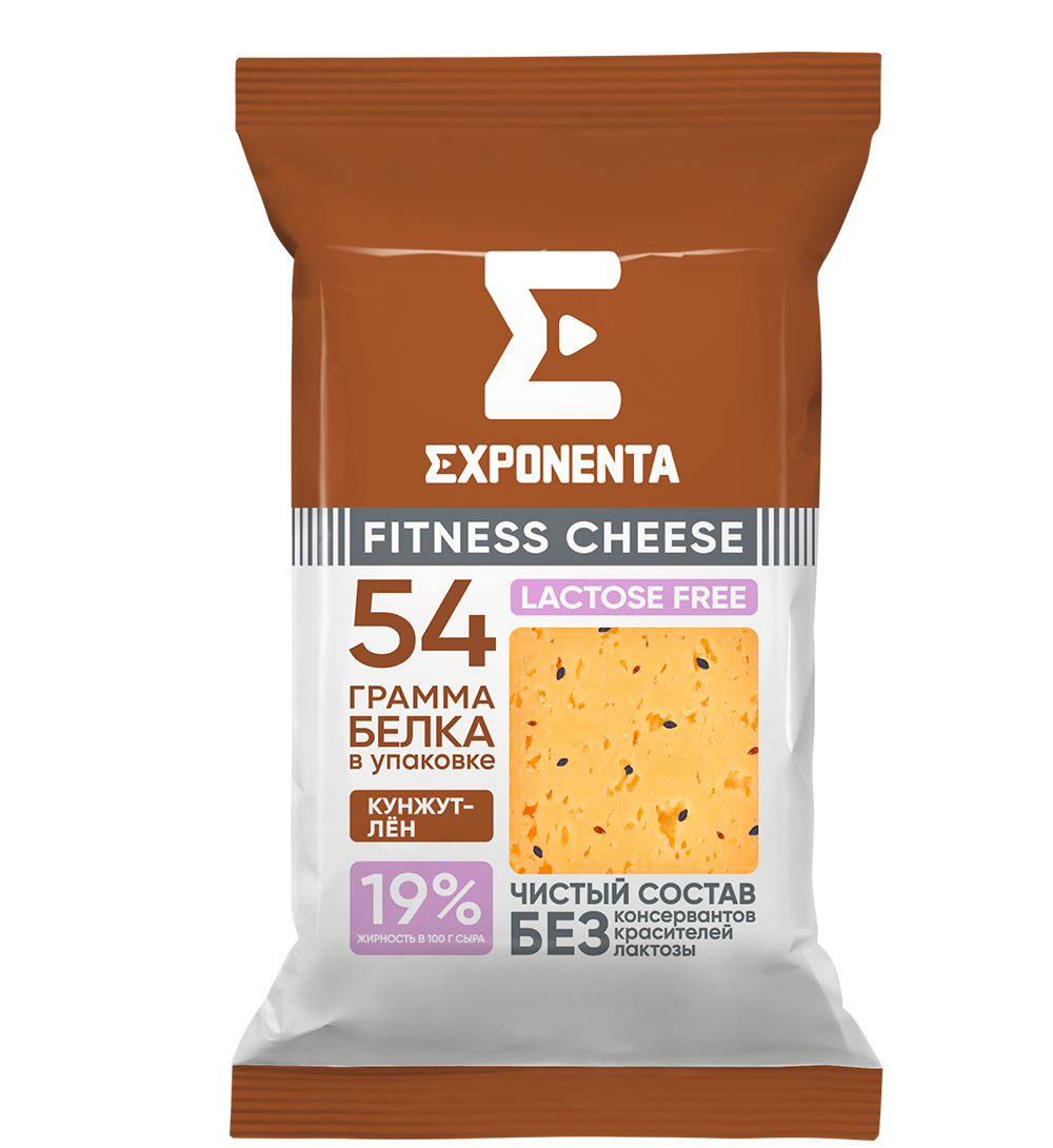 Exponenta Fitness Cheese Sesame-Flax 54g protein 180g