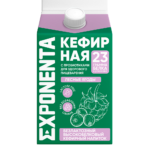 Exponenta Lactose-Free Kefir with Wild Berries 23 Protein 450g 3 Exp 5