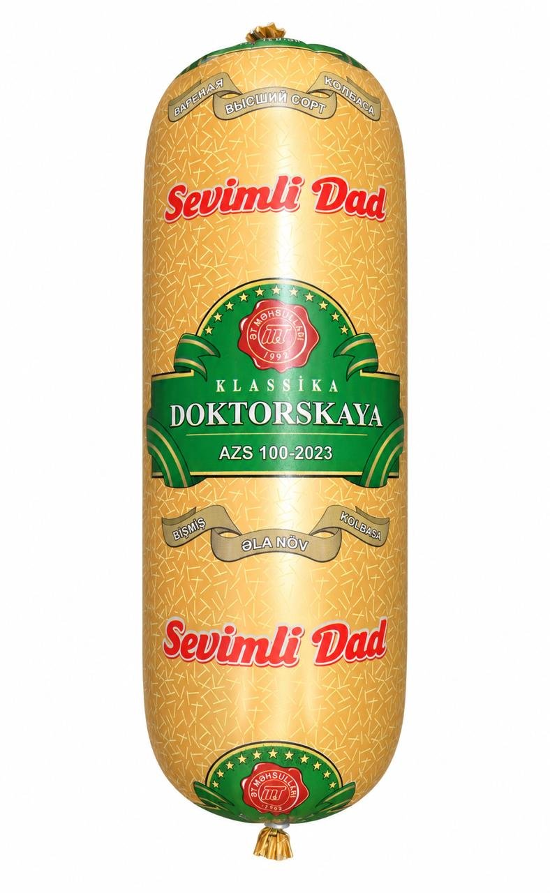 Sevimli Dad Doktorskaya boiled sausage (1.1 kg) is Non Halal.